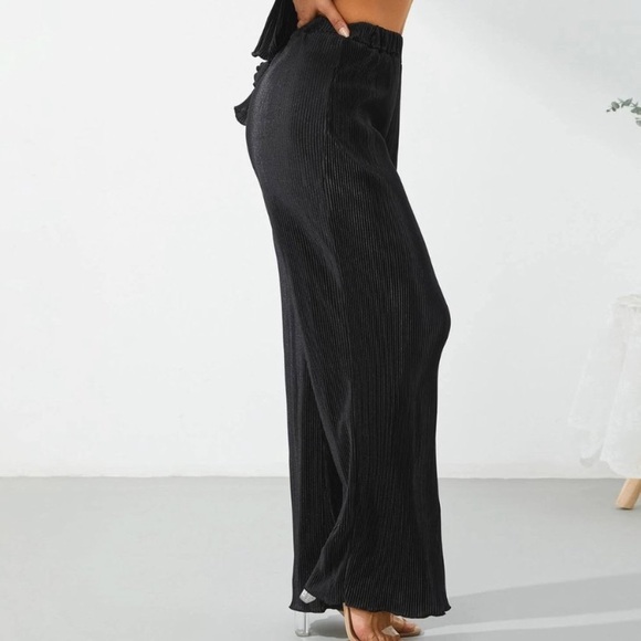 RO & DE Co-ord Set Capsule Collection Wide Leg Pants & Button Top- Size Medium - Picture 3 of 6